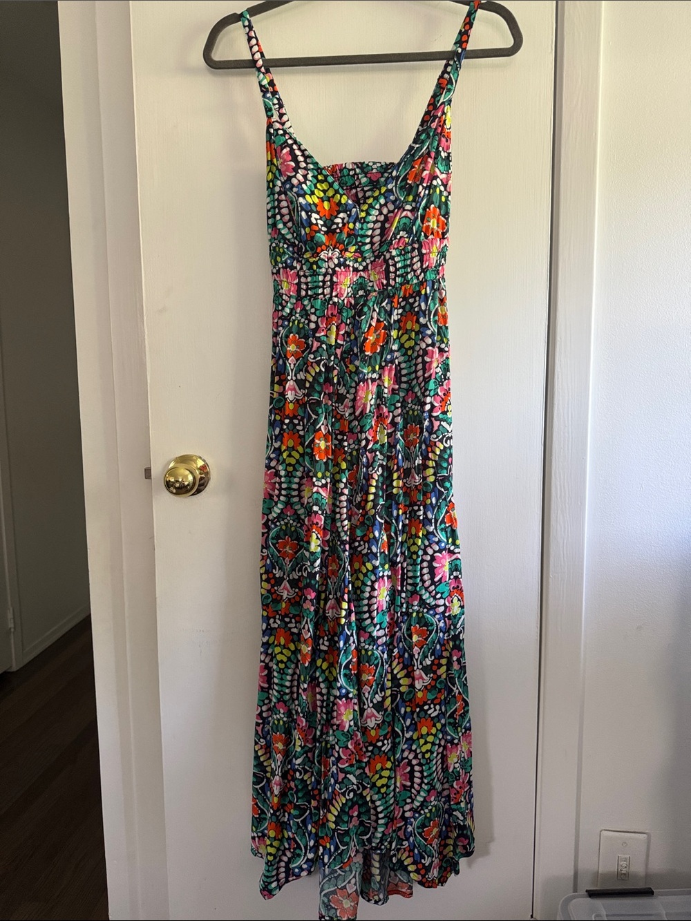 Old Navy Multicolor Floral Maxi Dress